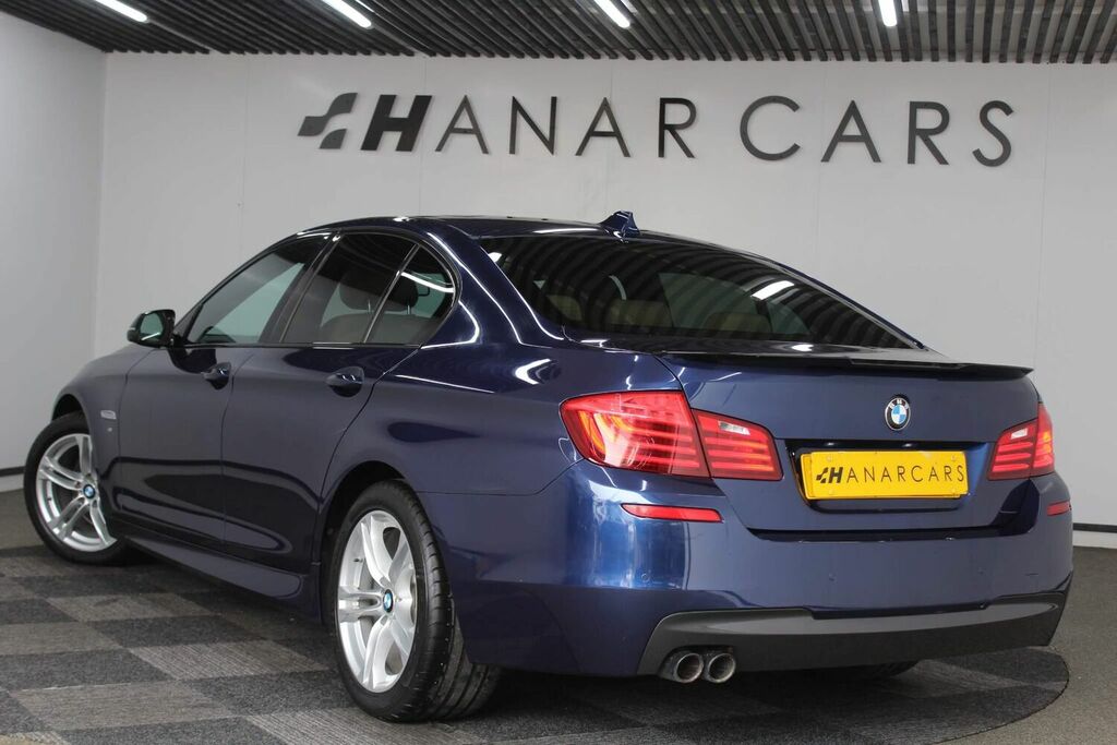 Compare BMW 5 Series Saloon 2.0 520D M Sport Euro 6 Ss 201 EO65ZPN Blue