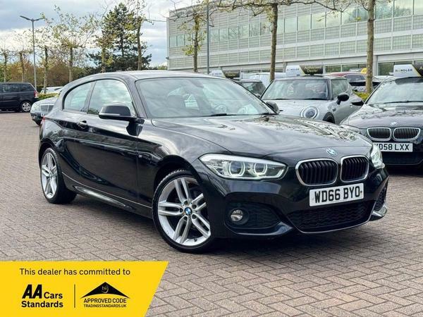 Compare BMW 1 Series 1.5 116D M Sport Euro 6 Ss WD66BYO 