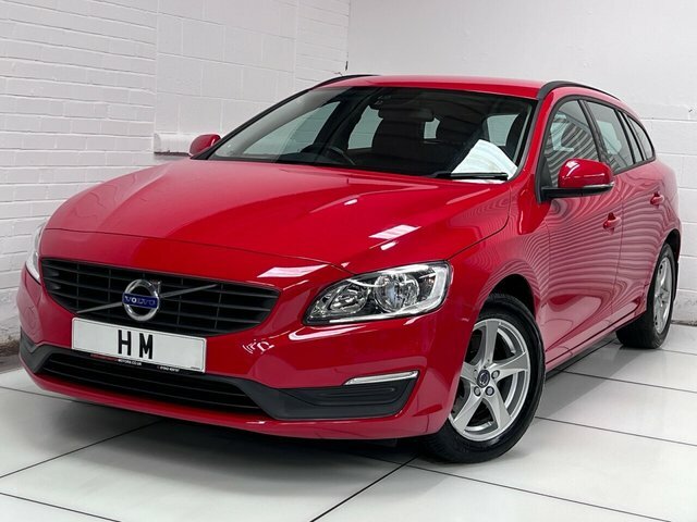 Compare Volvo V60 2.0 T4 Business Edition Lux 187 Bhp CV67FYC Red