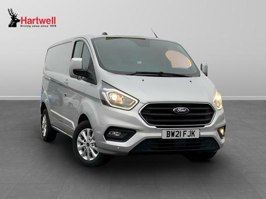 Compare Ford Transit Custom Custom 2.0 Ecoblue 130Ps Low Roof Limited Van BW21FJK Silver