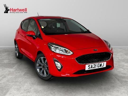 Compare Ford Fiesta 1.0T Ecoboost Mhev Trend Hatchback Manu SA21GWJ Red