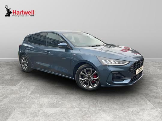 Compare Ford Focus St-line 1.0 Ecoboost 125Ps Mhev  Blue