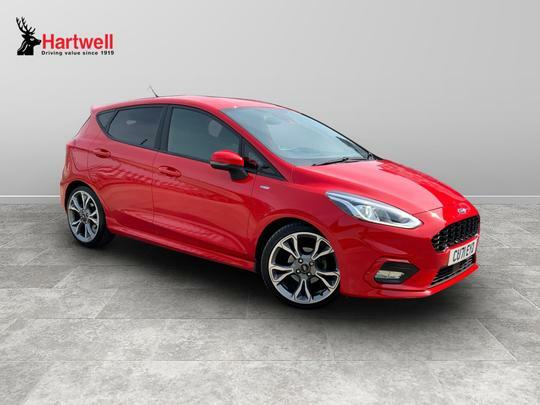 Compare Ford Fiesta St-line X Edition 1.0 Ecoboost 155Ps Mhev CU71EYD Red