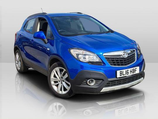 Compare Vauxhall Mokka 1.6I Exclusiv Suv 2Wd Euro 6 S BL16HBF Blue