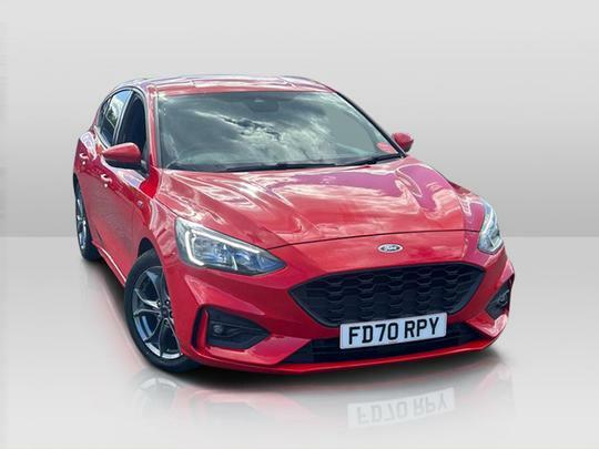 Compare Ford Focus 1.5 Ecoblue St-line Hatchback Euro FD70RPY Red