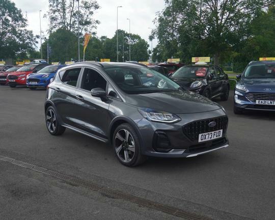 Compare Ford Fiesta Active 1.0 100Ps Ecoboost OX73FUD Grey