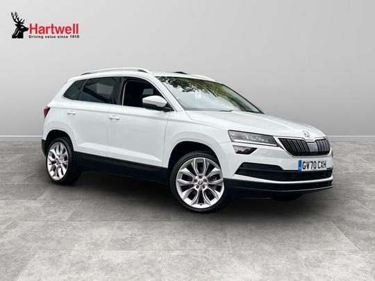 Compare Skoda Karoq 1.5 Tsi Act Se L Suv Dsg Euro 6 Ss GV70CXH Red