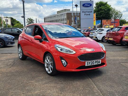 Compare Ford Fiesta 1.0T Ecoboost Gpf Titanium X Hatchback SY20POA Red