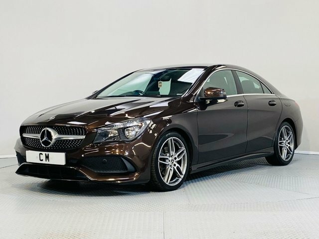 Compare Mercedes-Benz CLA Class 1.6 Cla 180 Amg Line Edition 121 Bhp LX68OXH Brown