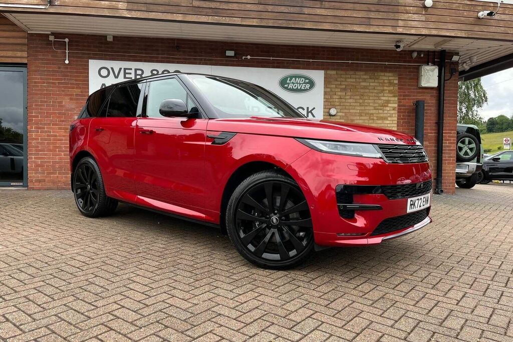 Compare Land Rover Range Rover Sport First Edition RK72ENW Red
