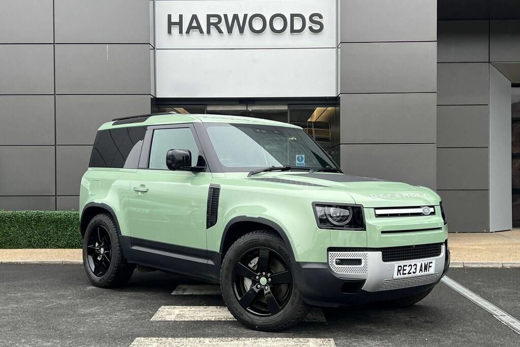 Compare Land Rover Defender 75Th Limited Edition RE23AWF Green