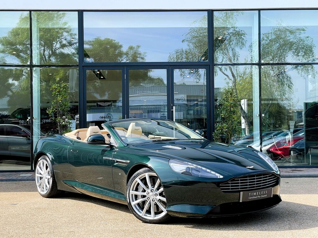 Compare Aston Martin DB9 Gt Volante KV16UEG Green