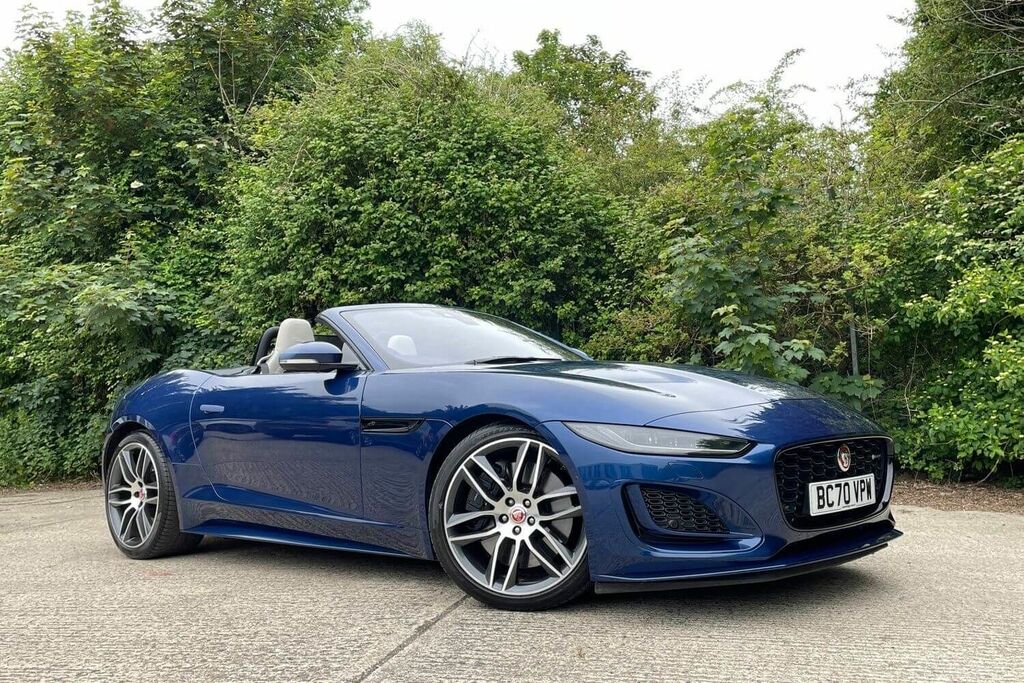 Jaguar F-Type R-dynamic Blue #1