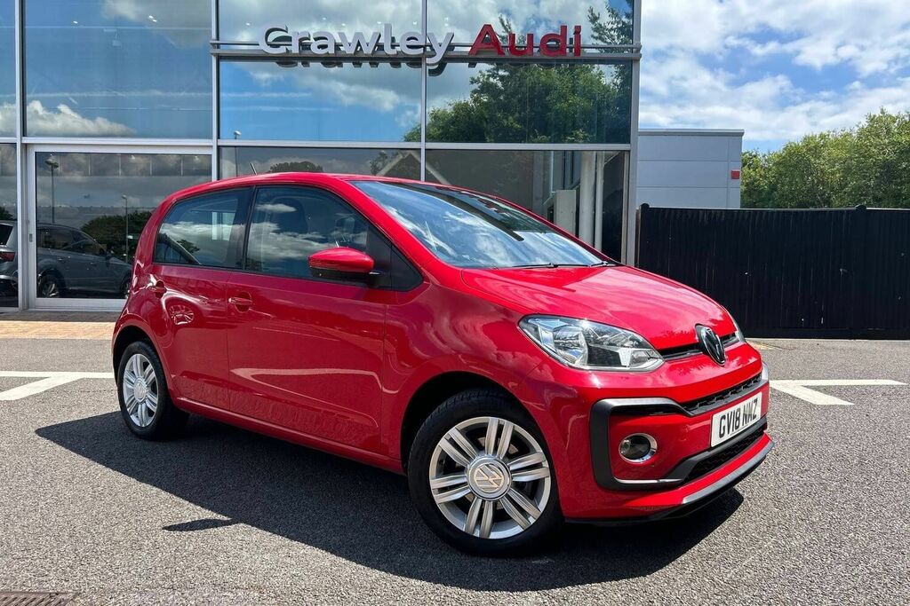 Compare Volkswagen Up High Up GV18NMZ Red
