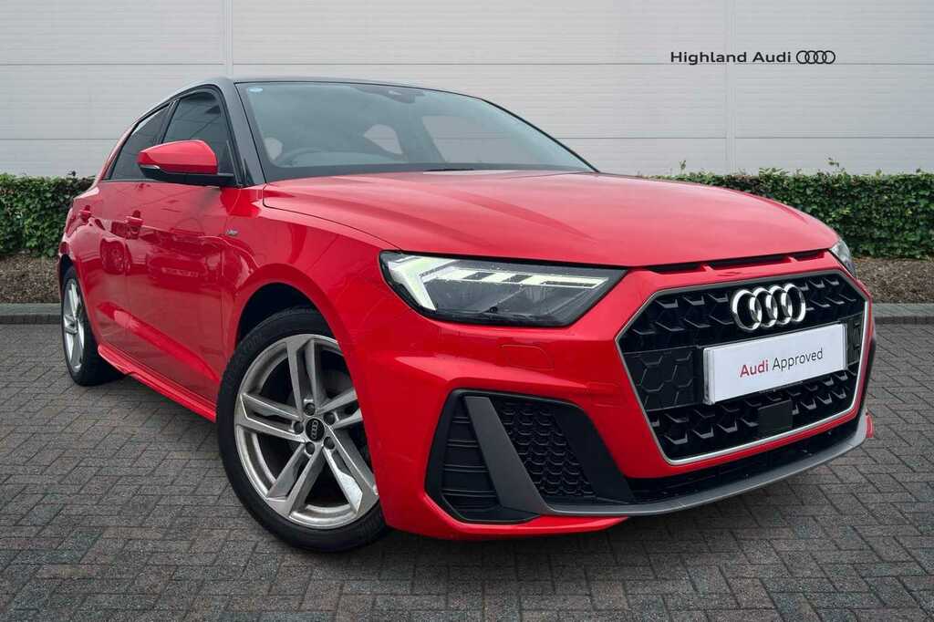 Compare Audi A1 S Line 35 Tfsi 150 Ps S Tronic SW70UGG Red