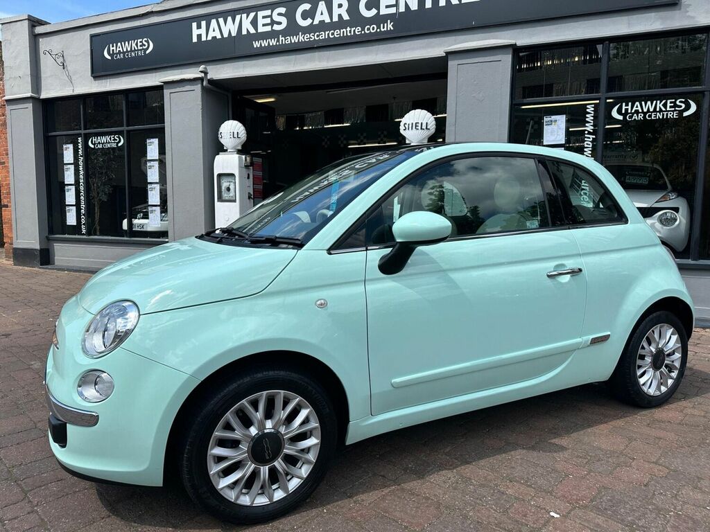 Compare Fiat 500 Hatchback 1.2 Lounge Euro 6 Ss 201414 GV14HNW Green