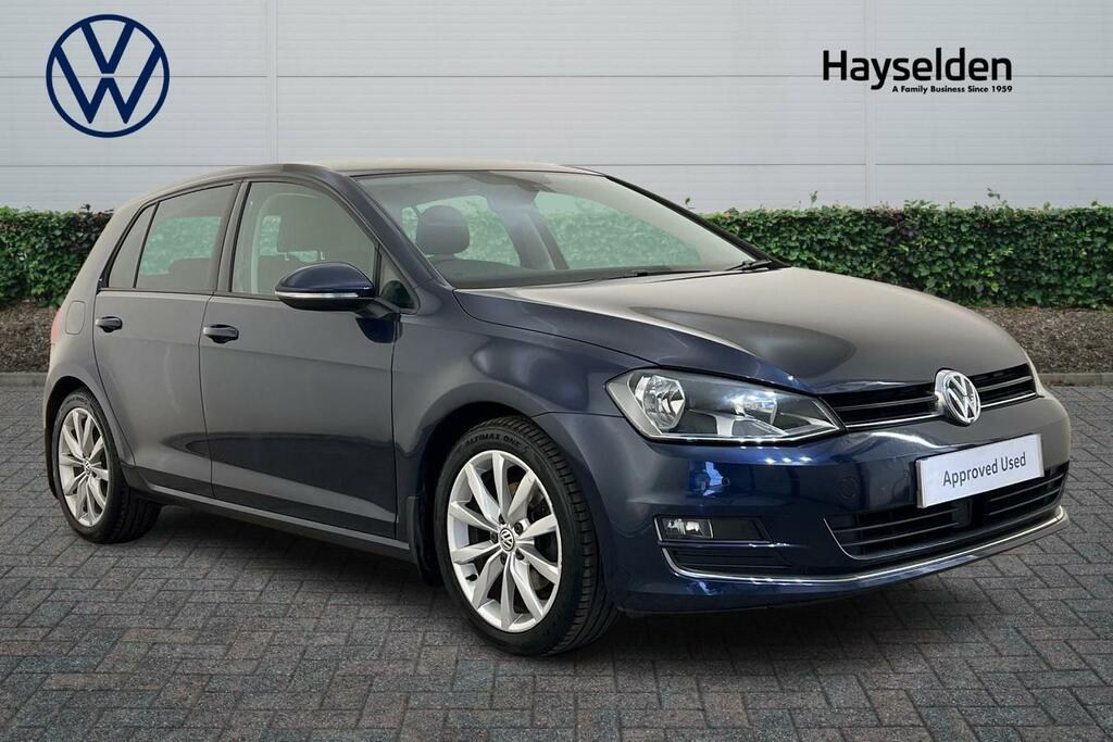 Compare Volkswagen Golf 2.0 Tdi Bluemotion Tech Gt Euro 6 Ss WH65HTP Blue