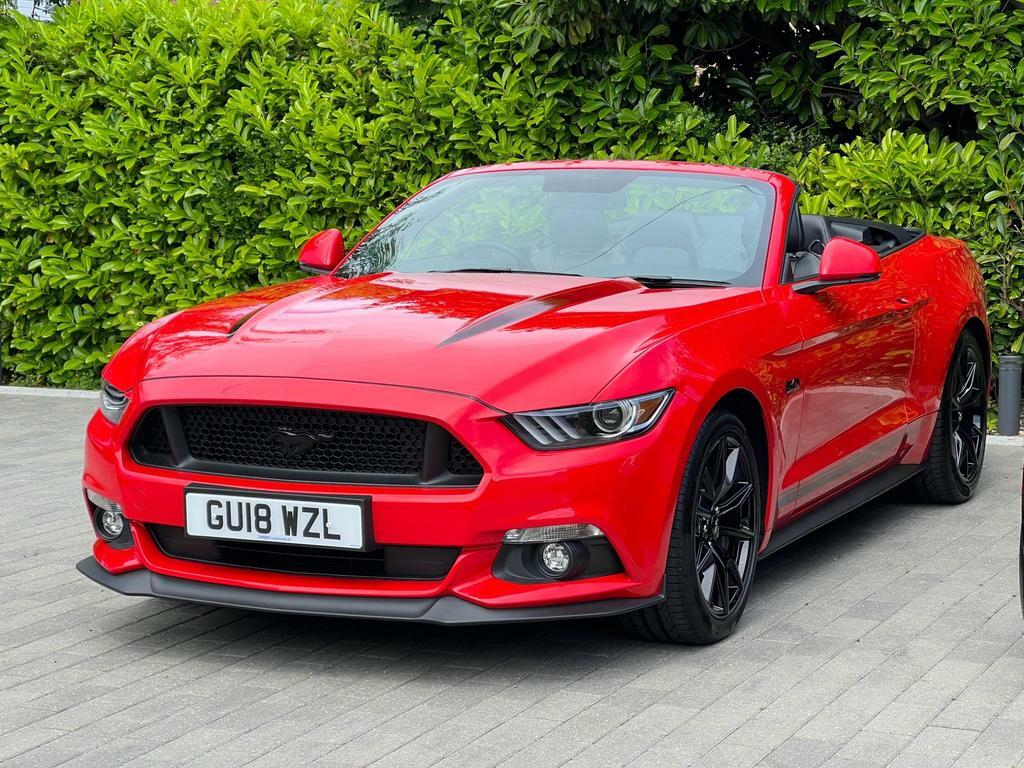Compare Ford Mustang 5.0 V8 Gt Shadow Edition Selshift Euro 6 GU18WZL Red