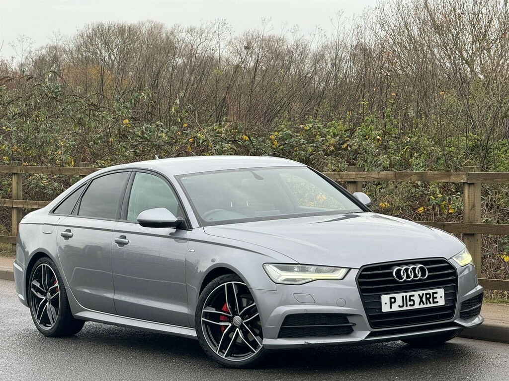 Compare Audi A6 Saloon A6 S Line Black Edition Tdi Ultra S-a PJ15XRE Grey