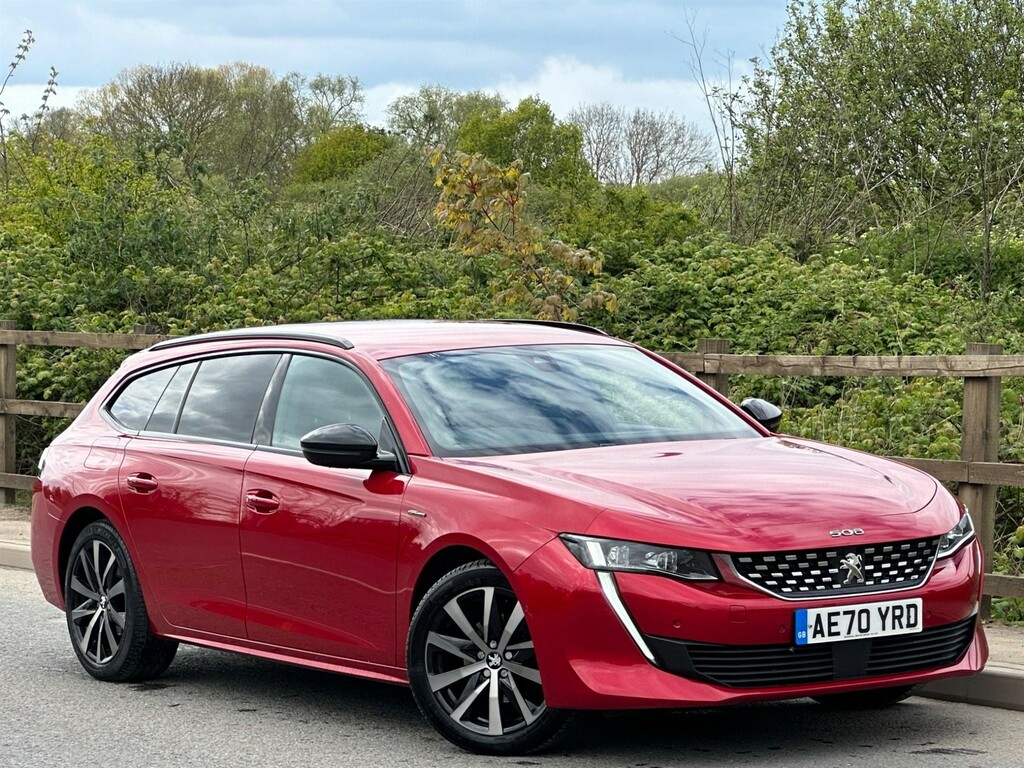 Peugeot 508 SW 1.5 Bluehdi Gt Line Eat Euro 6 Ss Red #1