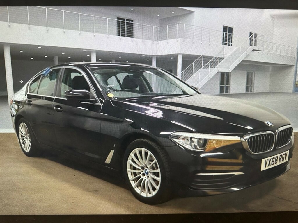 Compare BMW 5 Series 530E Se VX68RGV Black
