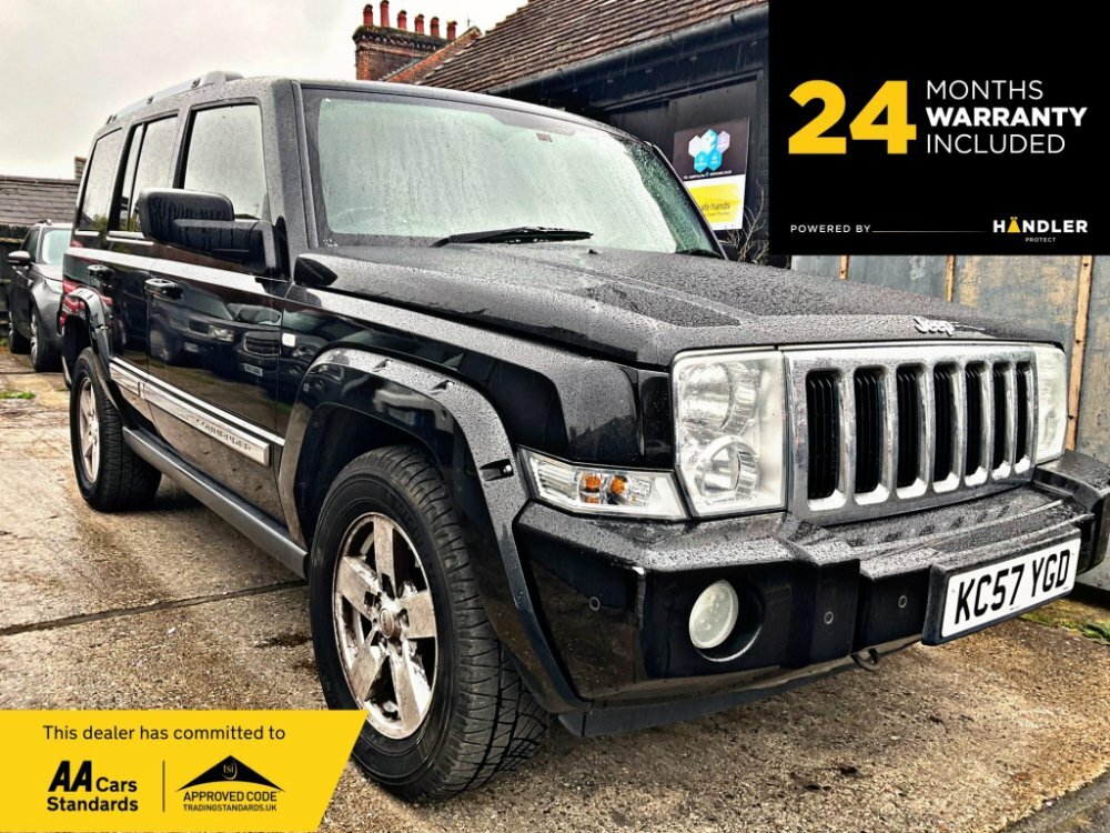 Compare Jeep Commander 3.0 Crd V6 Limited 4X4 KC57YGD Black