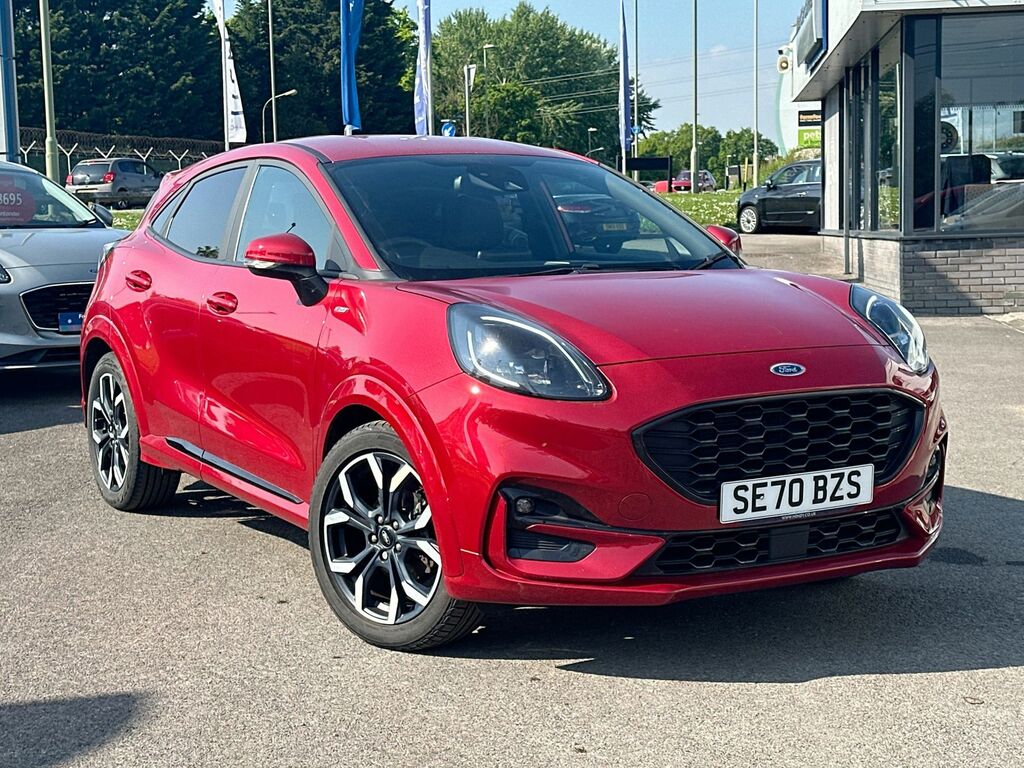Compare Ford Puma 1.0 Ecoboost Hybrid Mhev 155 St-line X SE70BZS Red