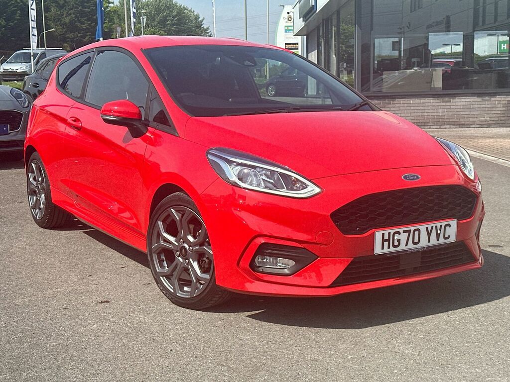 Compare Ford Fiesta 1.0 Ecoboost 95 St-line Edition HG70YVC Red