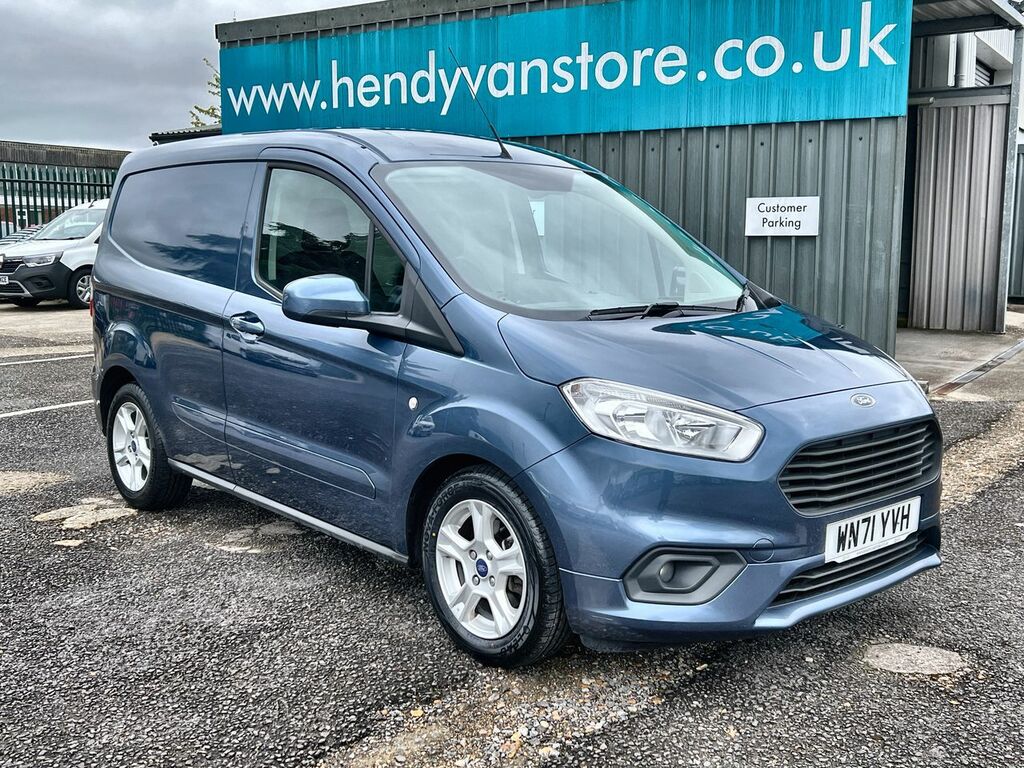 Compare Ford Transit Courier 1.0 Ecoboost Limited Van 6 Speed WN71YVH Blue