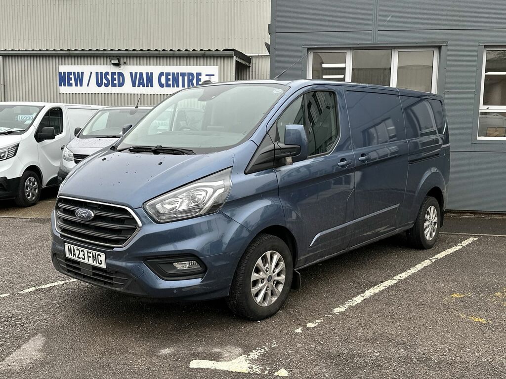 Compare Ford Transit Custom 2.0 Ecoblue 130Ps Low Roof Limited Van MA23FMG Blue