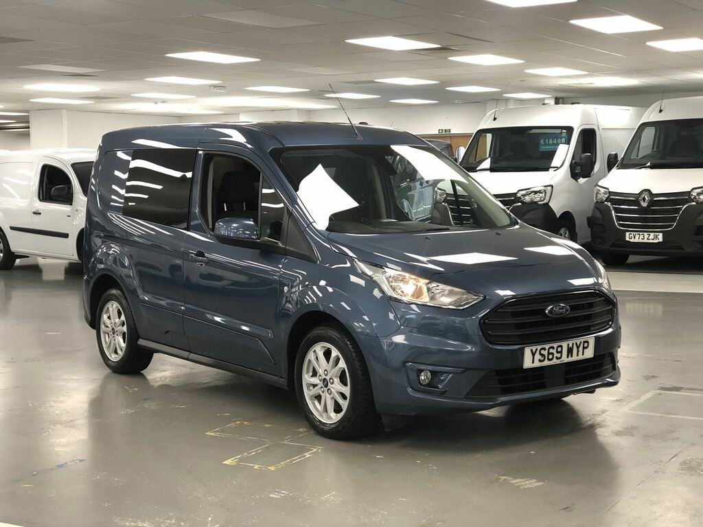 Compare Ford Transit Connect 1.5 Ecoblue 120Ps Limited Van YS69WYP Blue