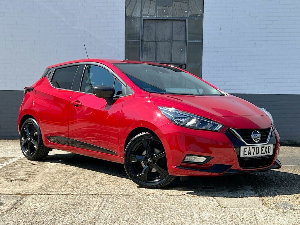 Compare Nissan Micra 1.0 Ig-t 100 N-sport Xtronic EA70EXD Red