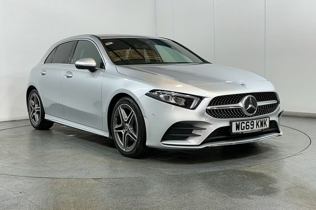 Compare Mercedes-Benz A Class A180d Amg Line Executive My20 2019 WG69KWK Silver