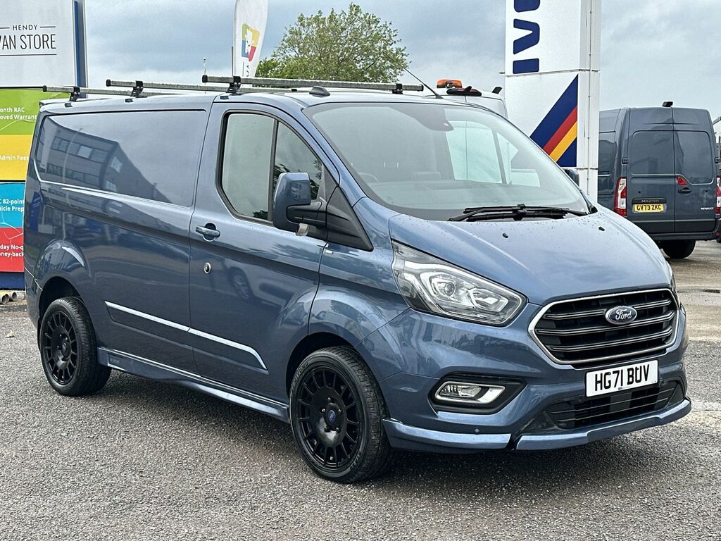 Compare Ford Transit Custom 2.0 Ecoblue 130Ps Low Roof Limited Van HG71BUV Blue