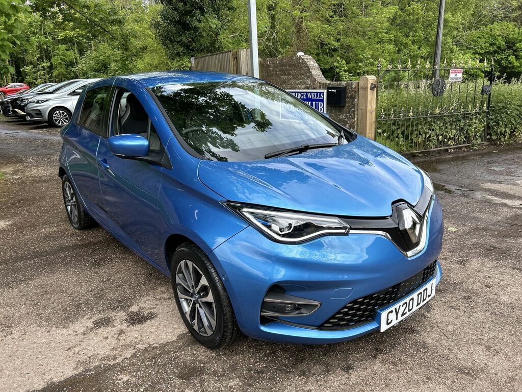 Compare Renault Zoe 100Kw I Gt Line R135 50Kwh CY20DDJ Blue