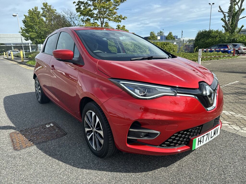 Renault Zoe 100Kw Gt Line R135 50Kwh Rapid Charge Red #1