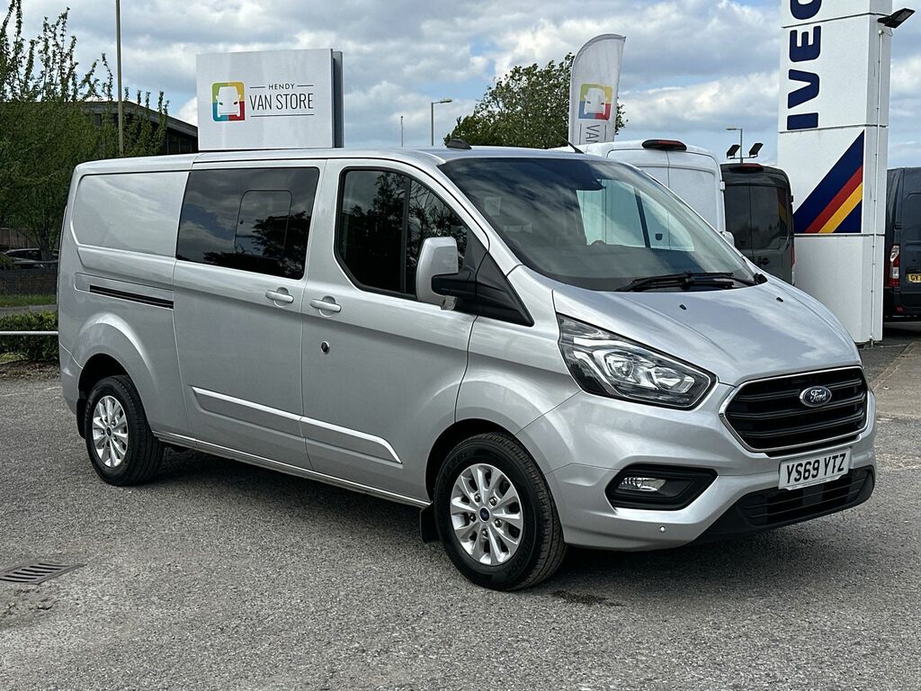 Compare Ford Transit Custom 2.0 Ecoblue 130Ps Low Roof Dcab Limited Van YS69YTZ Silver