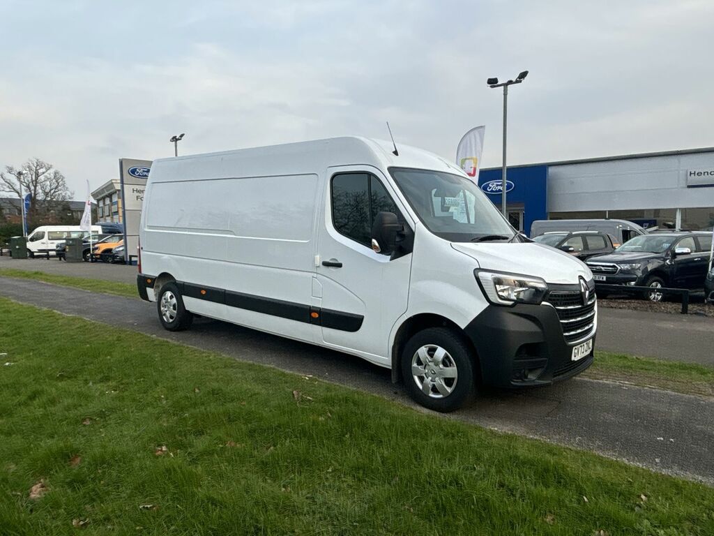 Compare Renault Master Lm35 Blue Dci 135 Advance Medium Roof Van GV73ZKL White
