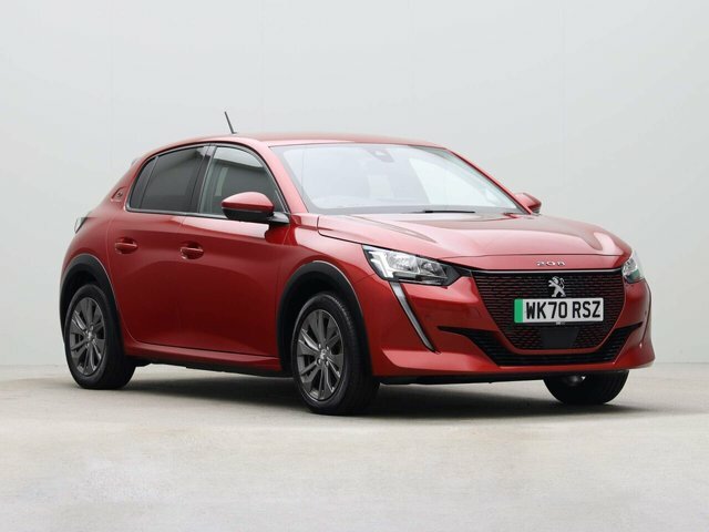 Compare Peugeot e-208 100Kw Allure 50Kwh WK70RSZ Red