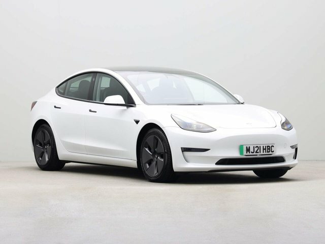 Compare Tesla Model 3 Long Range Awd MJ21HBC White