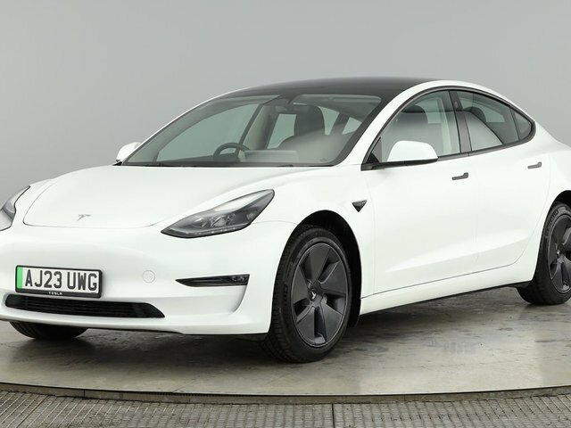 Compare Tesla Model 3 Long Range Rwd AJ23UWG White