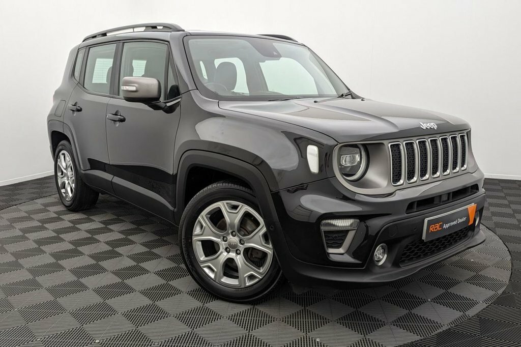 Compare Jeep Renegade 1.3 Limited 148 Bhp GX19FHT Black
