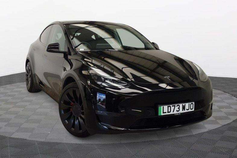 Compare Tesla Model Y Performance Awd 420 Bhp LD73WJO Black