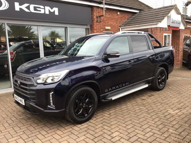 Compare SsangYong Musso 2.2D Saracen 4Wd Euro 6 WA23HKO Blue