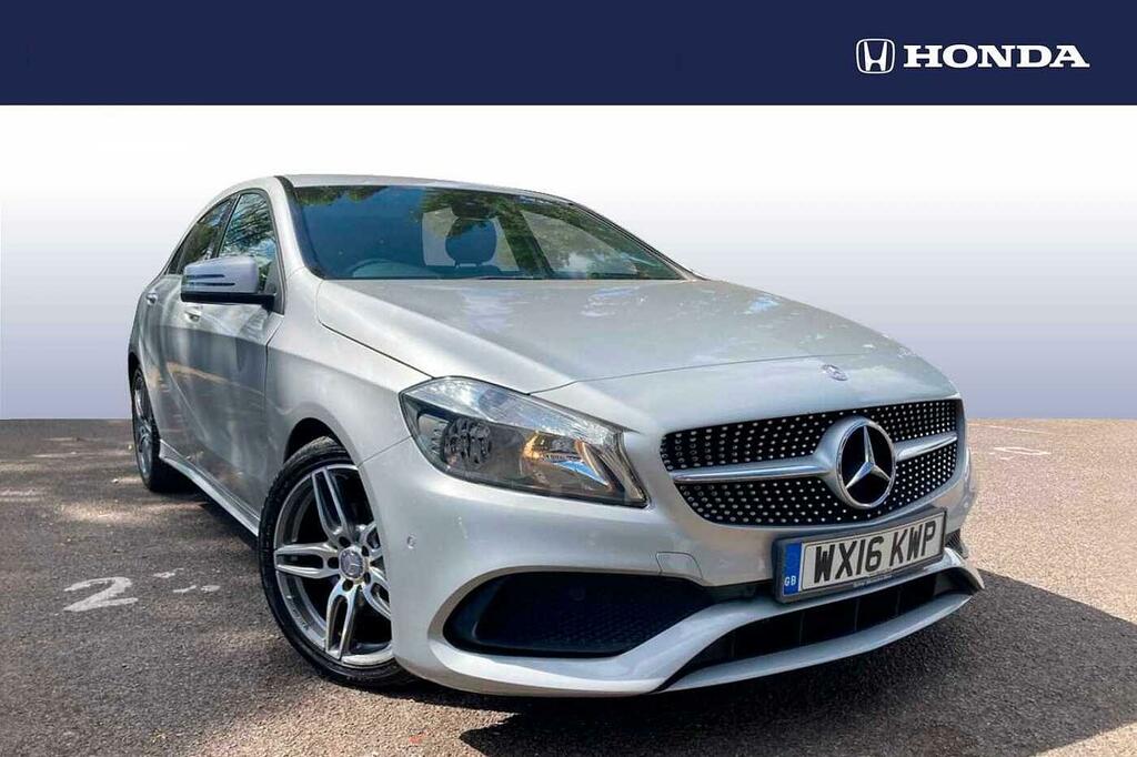Compare Mercedes-Benz A Class 1.6 A180 Amg Line Executive 5-Dr Hatchabck WX16KWP Silver