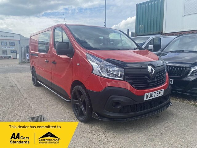 Compare Renault Trafic Trafic Ll29 Business Dci WJ67SXG Red