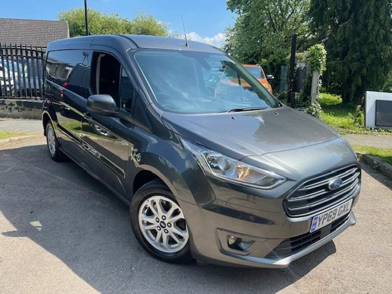 Compare Ford Transit Connect 1.5 Ecoblue 120Ps Limited Van L2 Lwb YP69GXL Grey
