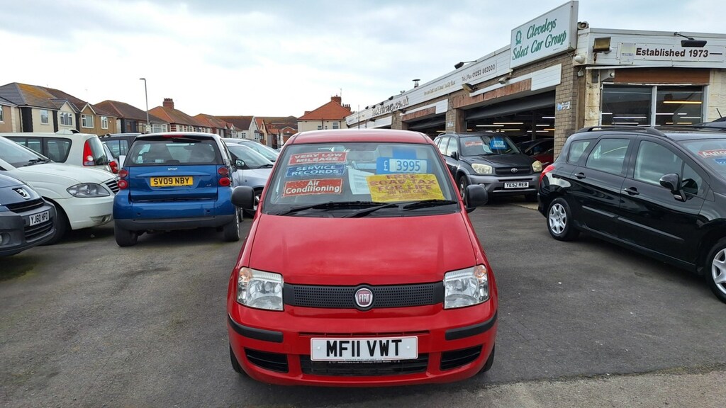 Compare Fiat Panda 1.2 Mylife 5-Door From 3,195 Retail Package MF11VWT Red