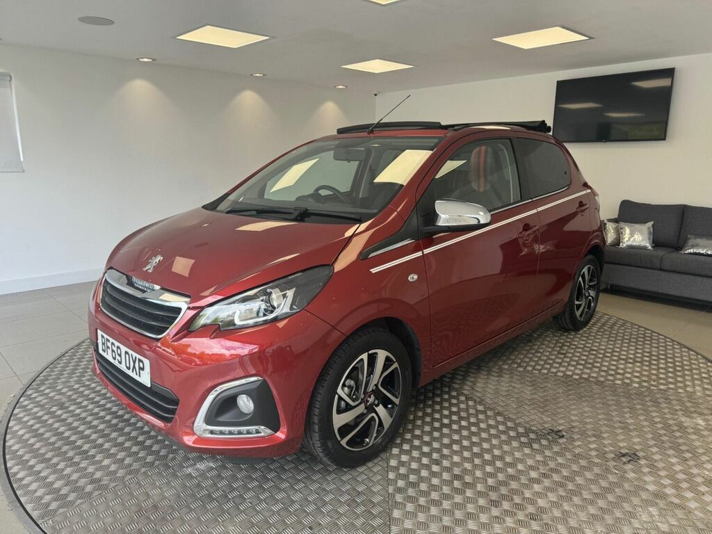 Compare Peugeot 108 Hatchback 1.0 Collection Top Euro 6 Ss 20 BF69OXP Red