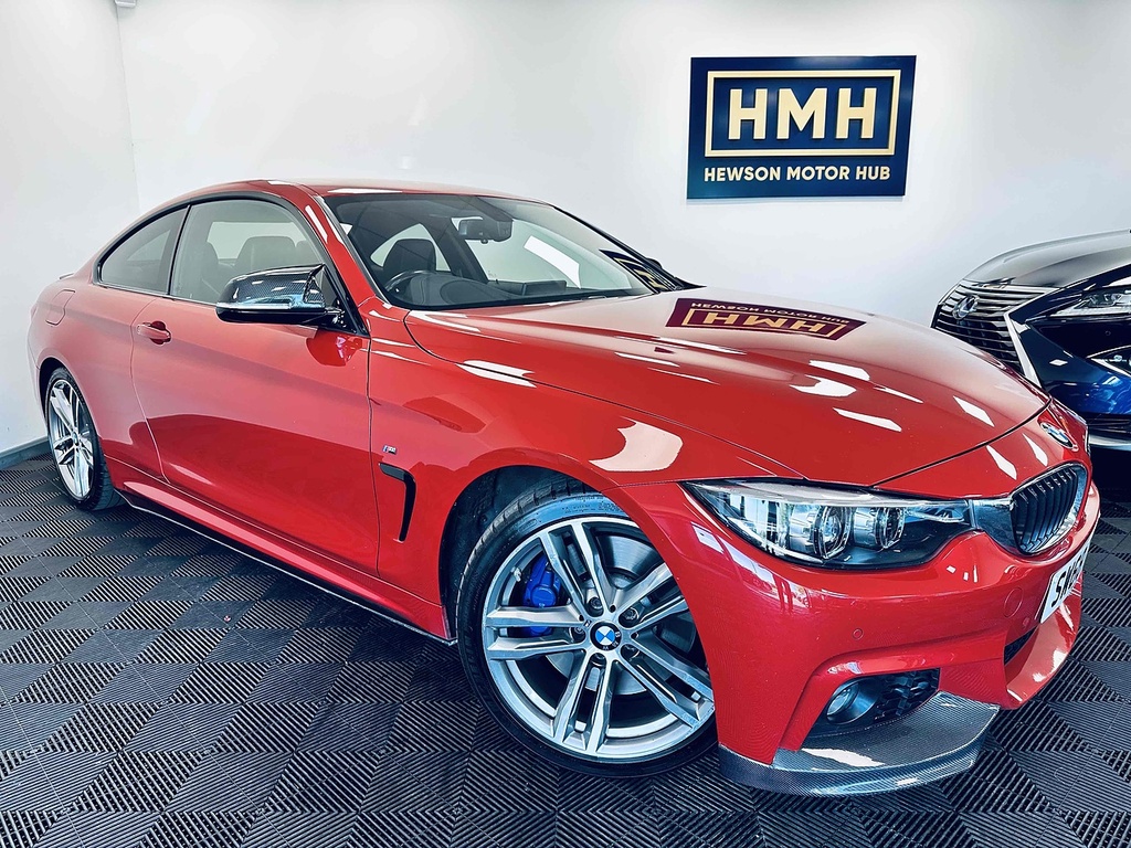 Compare BMW 4 Series 440I M Sport SW68TYB Red